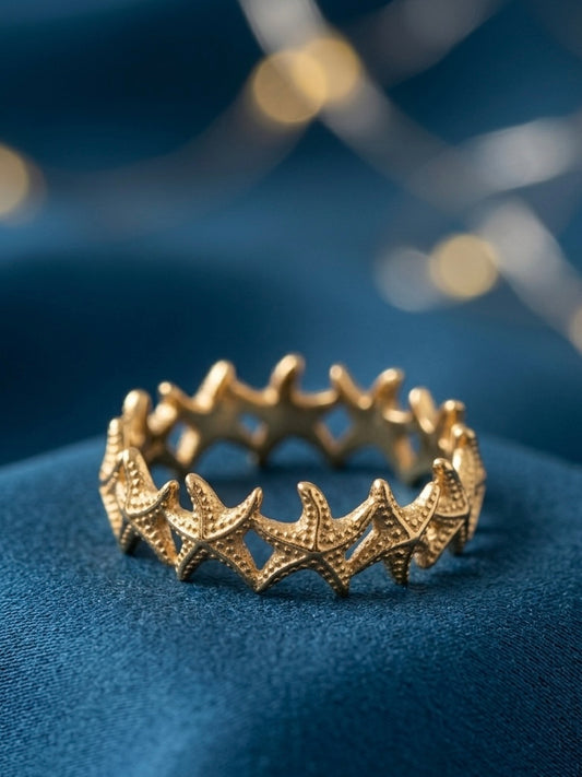 Bague étoile Calypso