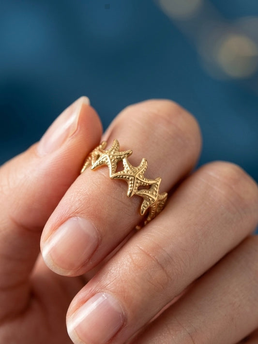 Bague étoile Calypso